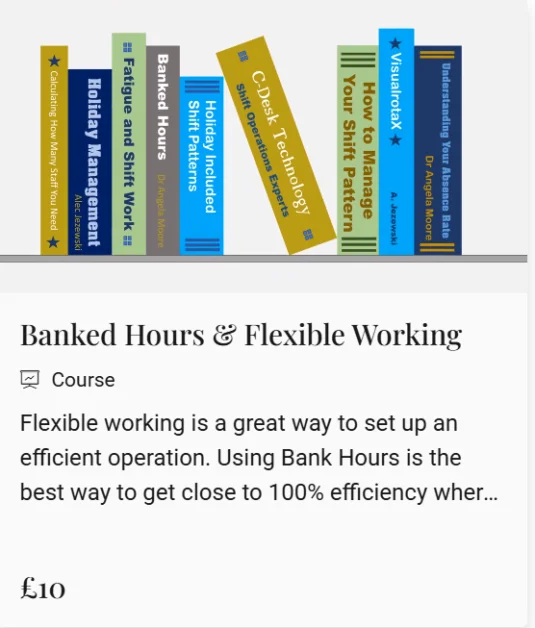 Cover of our Banked Hours book on-line