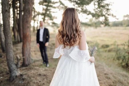 Weddings are important so you need to know your planner will be there for the big day. Shows a bride.