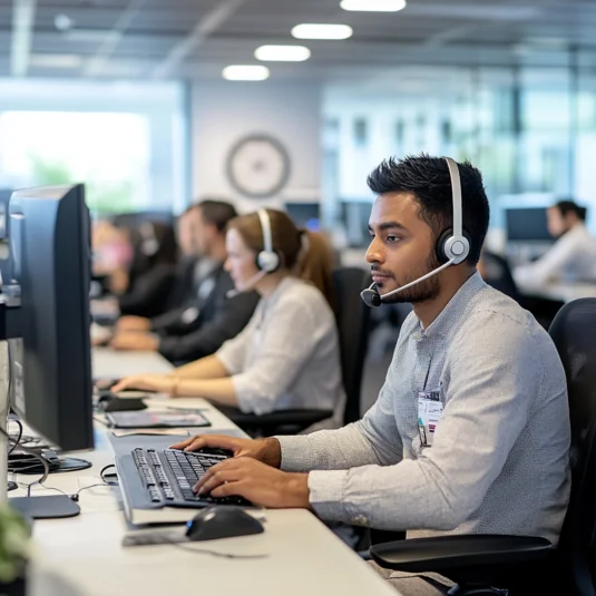Call centres can be based anywhere in the world